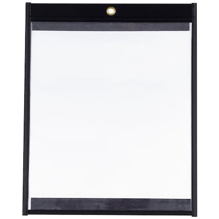 Partners Brand Magnetic Job Ticket Holders, 9" x 12", Black, PK 25 JTH140